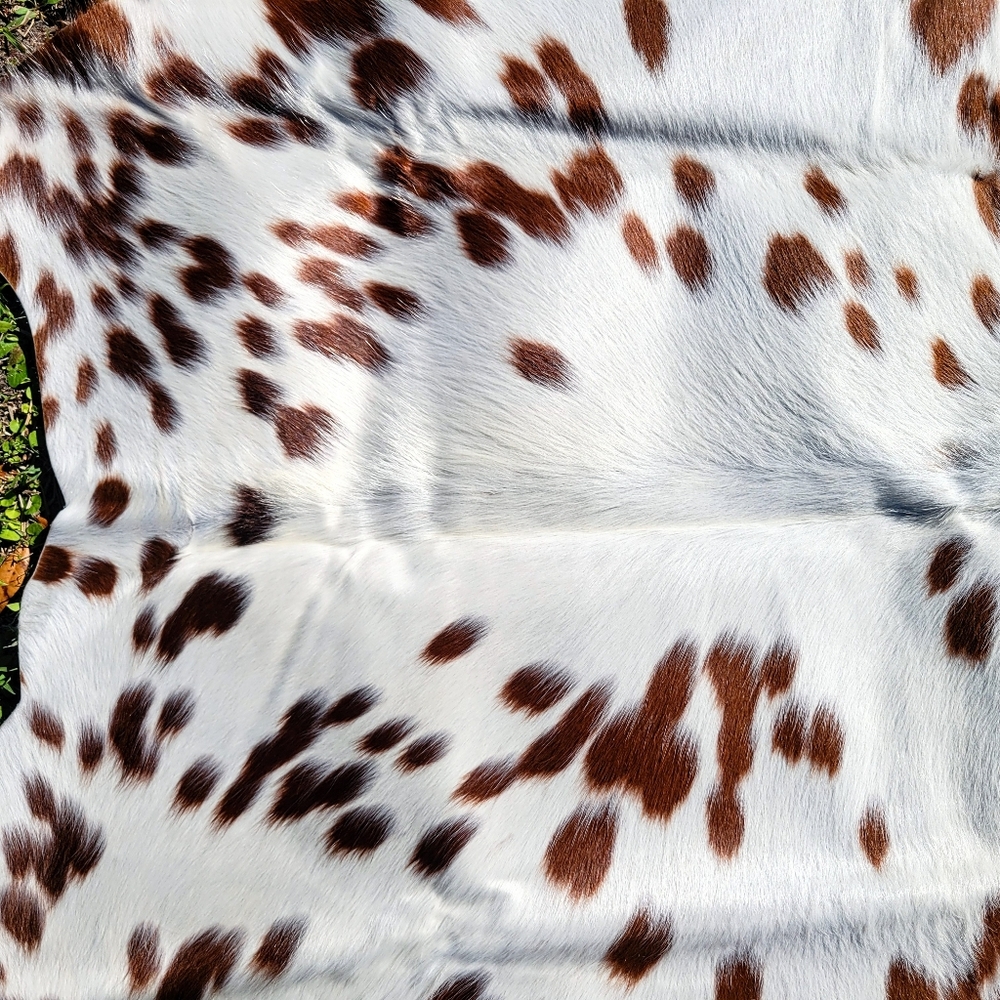 Red Freckles Cowhide